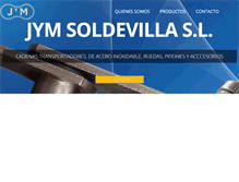 Tablet Screenshot of jymsoldevilla.net